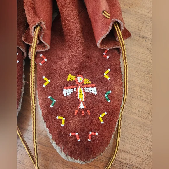 Vintage Guilfair Original Moccasins Guilmox Leather Soft Suede - Picture 2 of 9